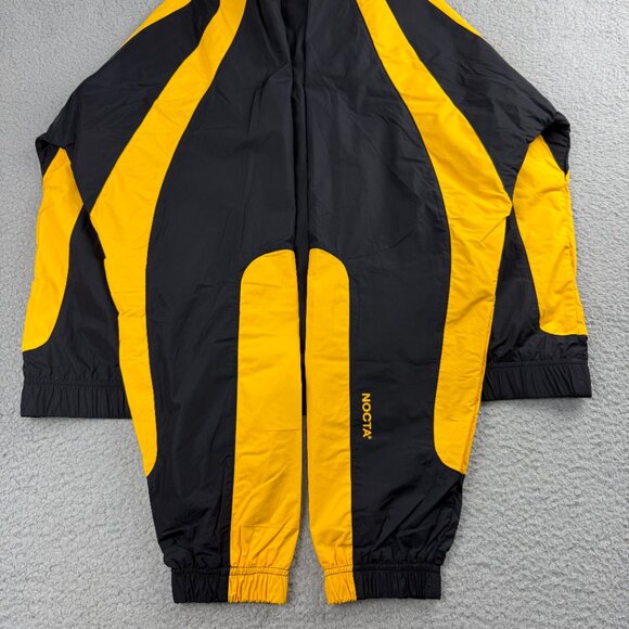 Nike NOCTA Track Jacket Mens XXL Tall 2XL Black Gold Yellow Drake Windbreaker - Picture 7 of 10